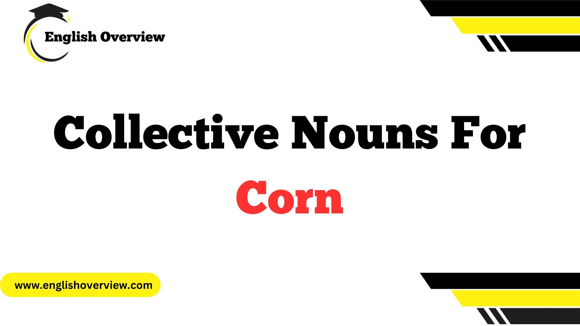 Collective Nouns for Corn