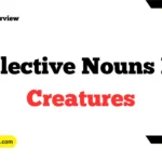 Collective Nouns For Creatures