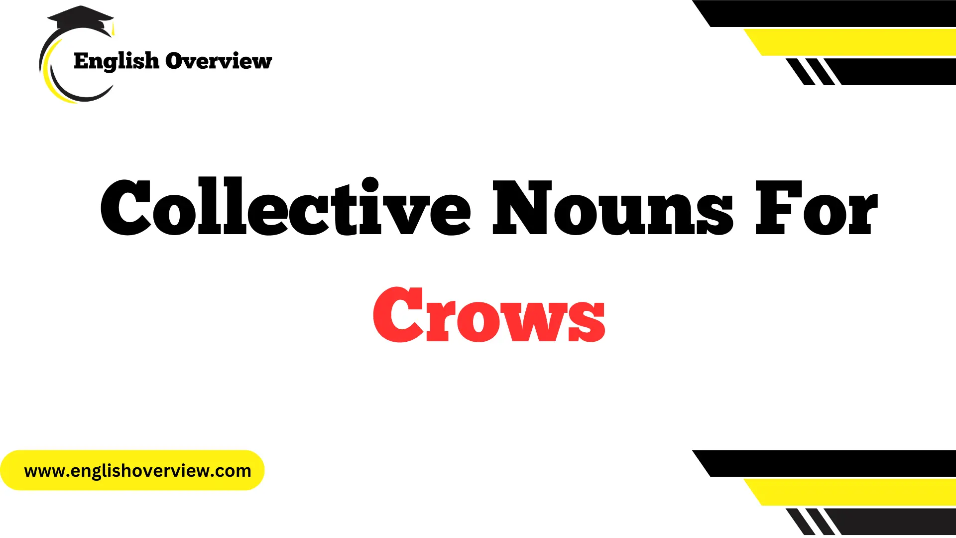 Collective Nouns for Crows