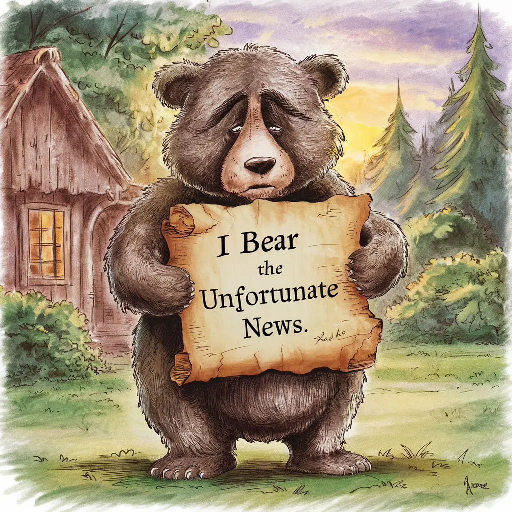 I Bear the Unfortunate News