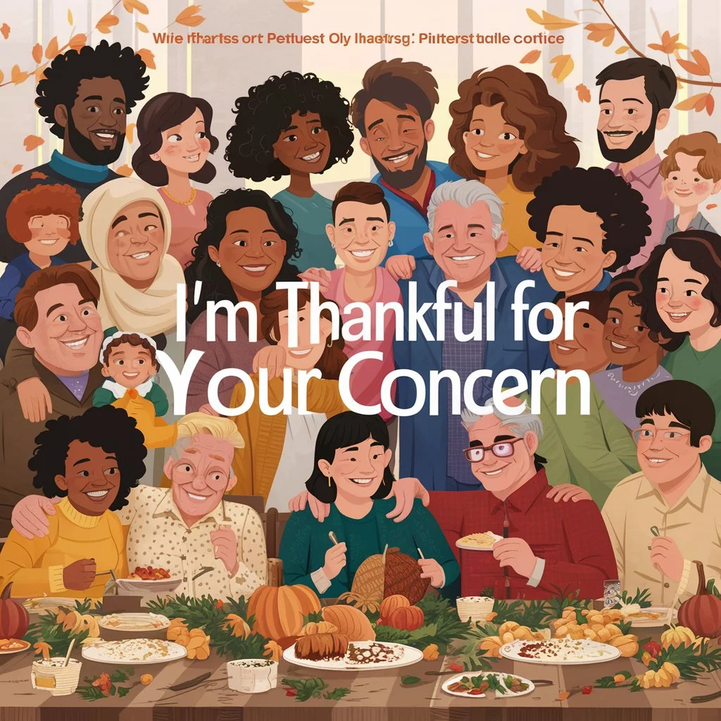 I’m Thankful for Your Concern