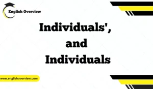 Individuals', and Individuals