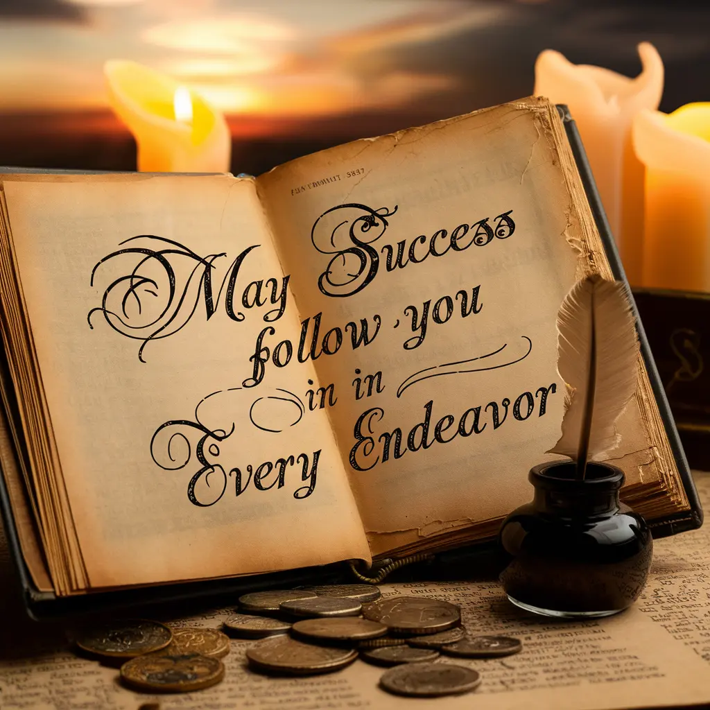 May Success Follow You in Every Endeavor