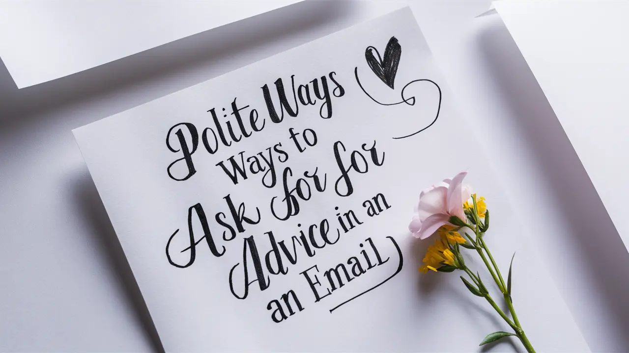 20 Polite Ways to Ask for Advice in an Email