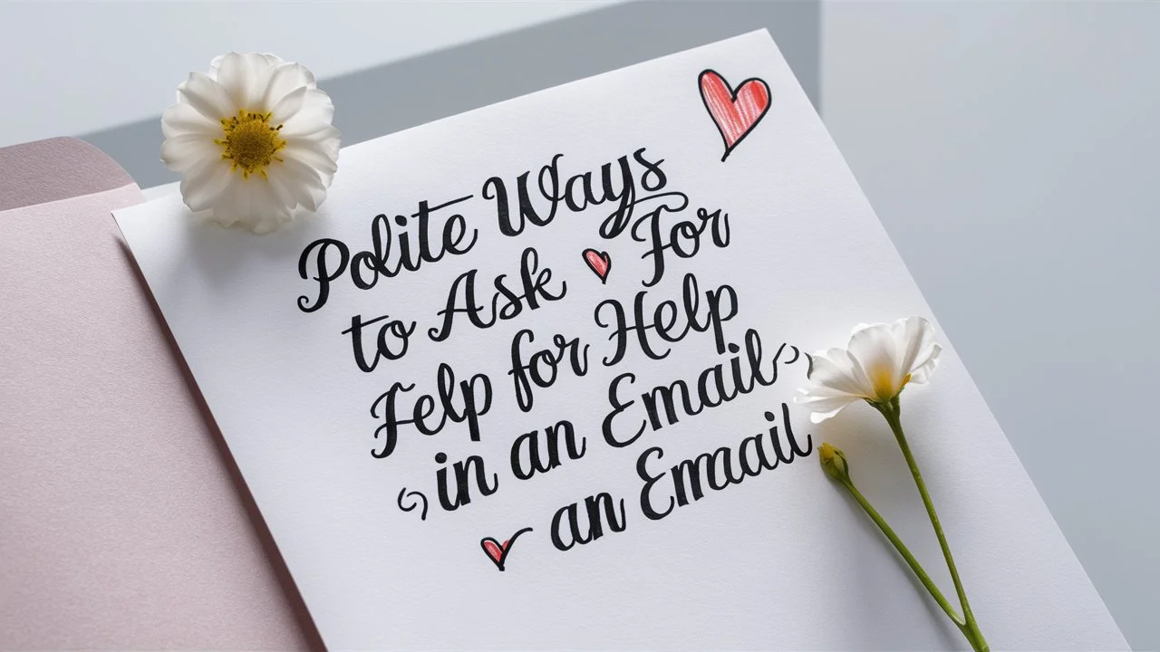 Polite Ways to Ask for Help in an Email