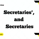 Secretary's, Secretaries', and Secretaries