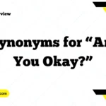 Synonyms for “Are You Okay?”