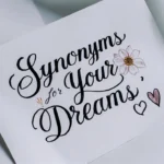 Synonyms for “Follow Your Dreams”