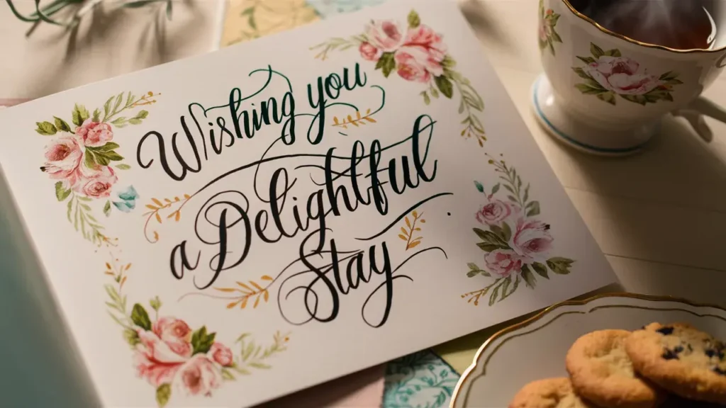 Wishing You a Delightful Stay