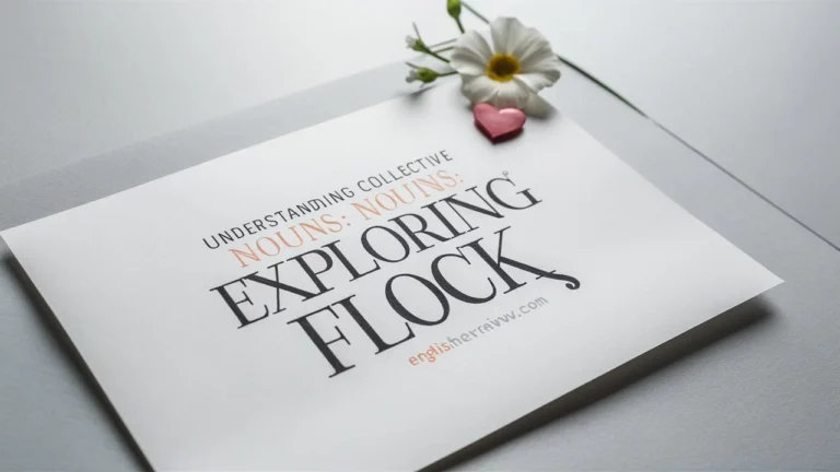 Understanding Collective Nouns: Exploring Flock