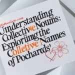 Understanding Collective Nouns: Exploring the Collective Names of Pochards