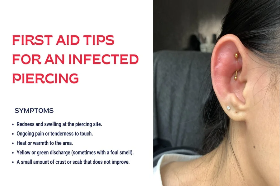 Infected Piercing