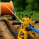 Cable blowing